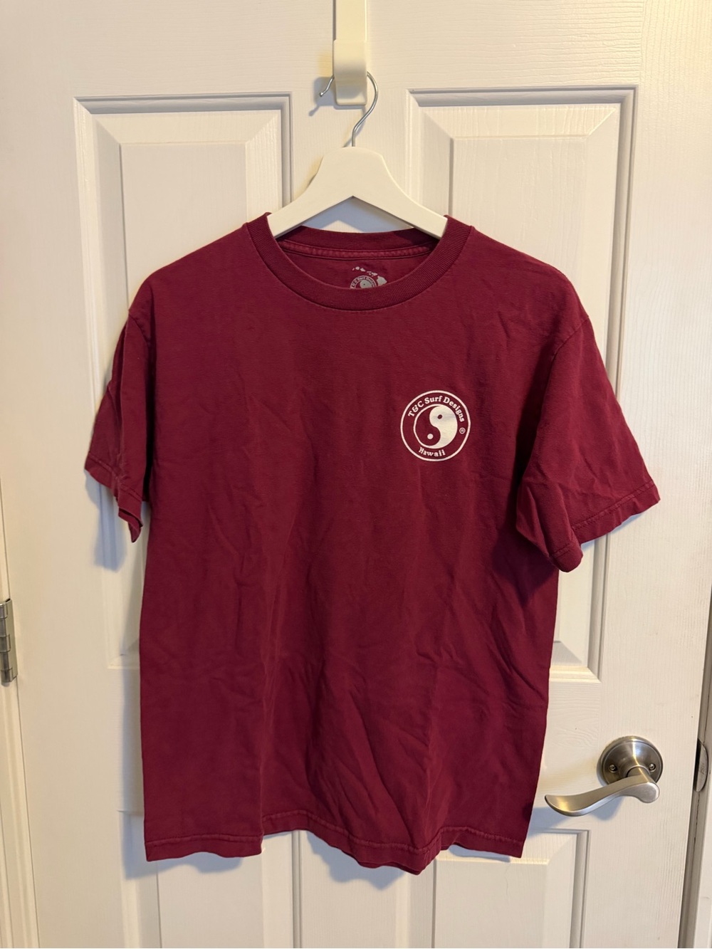 Hawaii T&C Surf Maroon Short-Sleeve Tee
